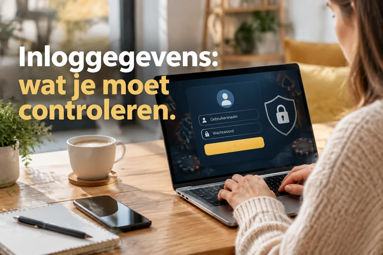 Inloggegevens: wat je moet controleren