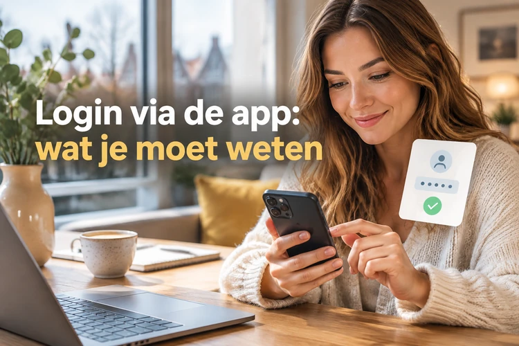 Login via de app: wat je moet weten