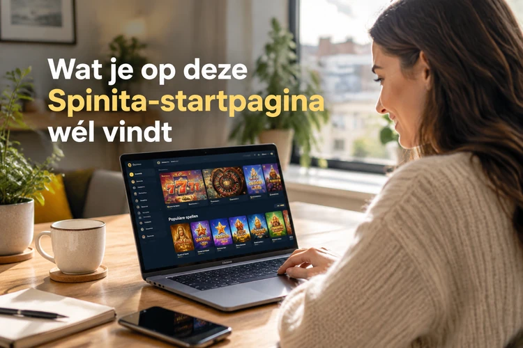 Wat je op deze Spinita-startpagina wél vindt