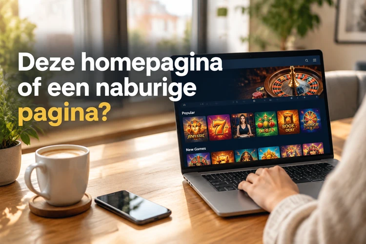 Deze homepagina of een naburige pagina?